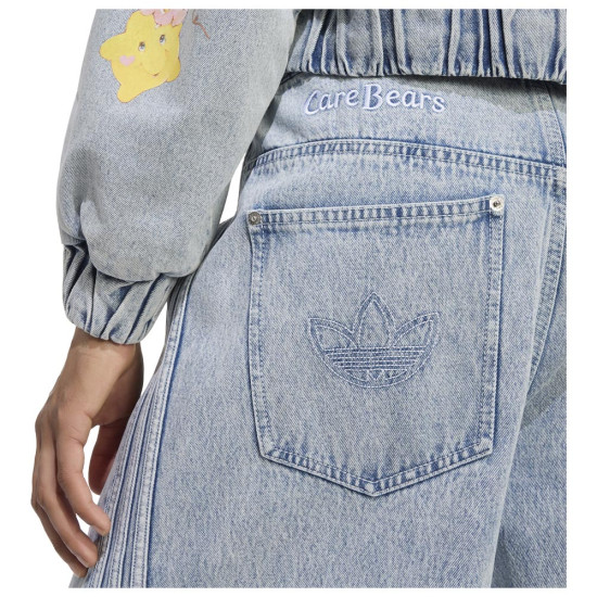 Adidas Γυναικείο παντελόνι Care Bears High Rise Wide Leg Denim Pants
